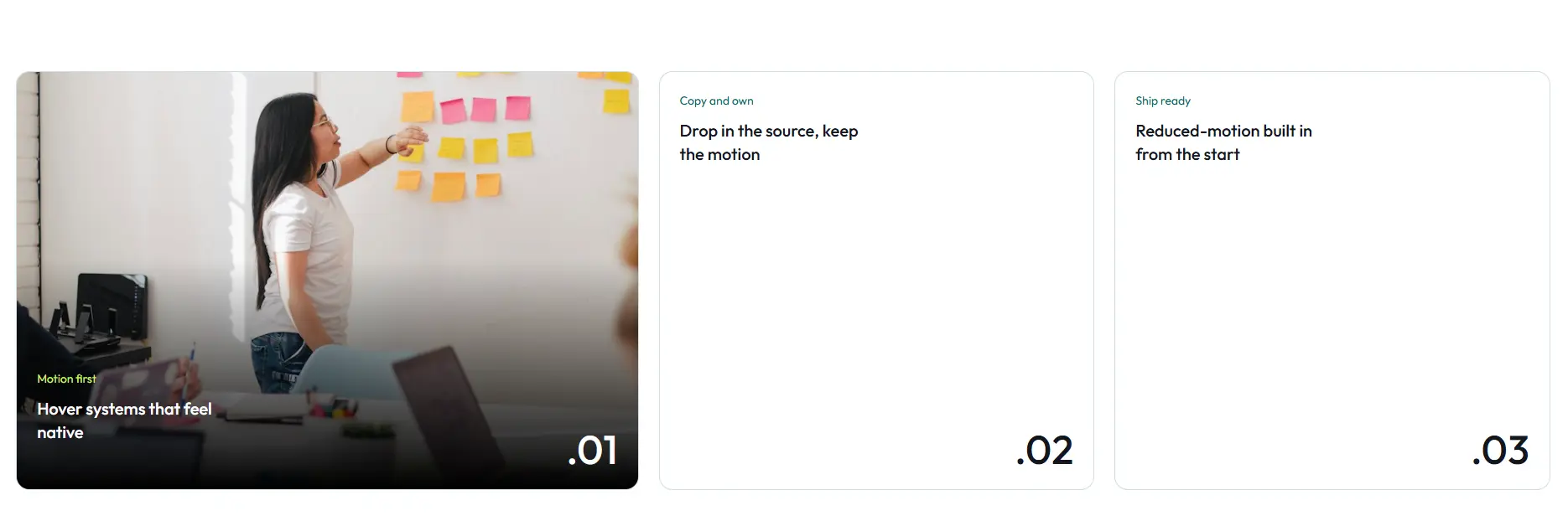 Card Hover Expand preview