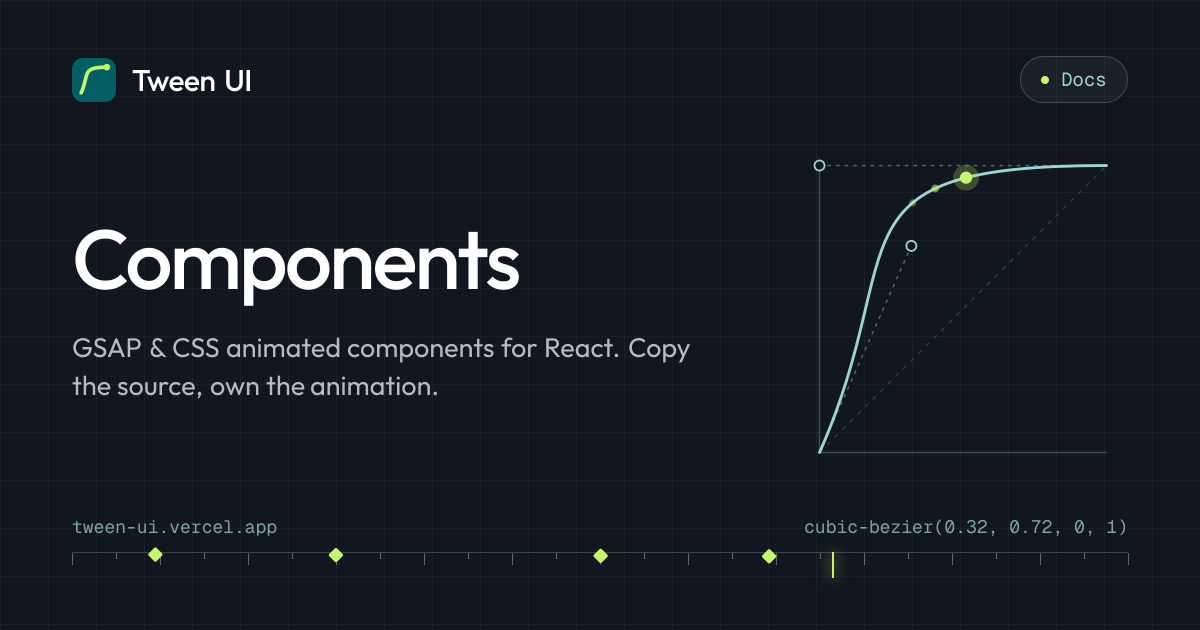 Components · Tween UI